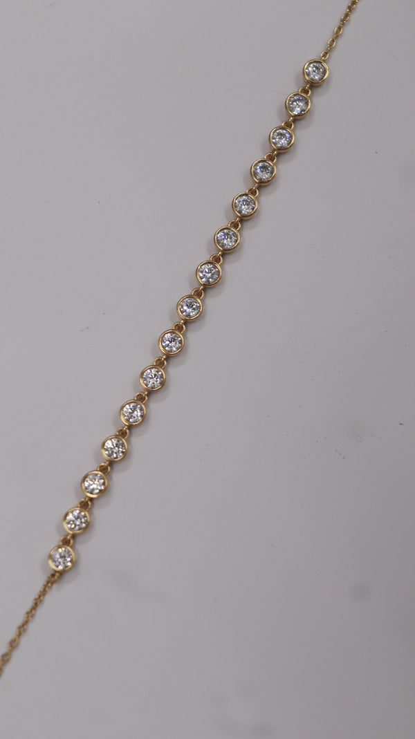 Sunlit Crystal Bracelet