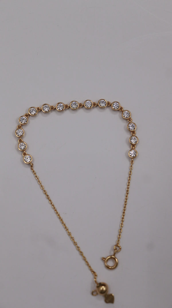 Sunlit Crystal Bracelet