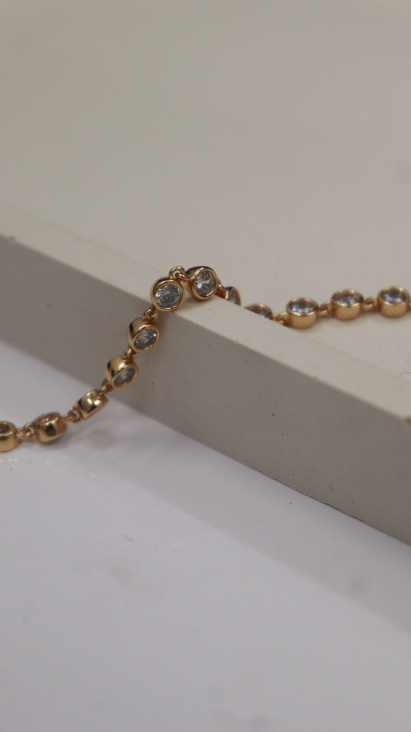 Sunlit Crystal Bracelet