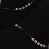 (Pair) Rosy Glow Anklets